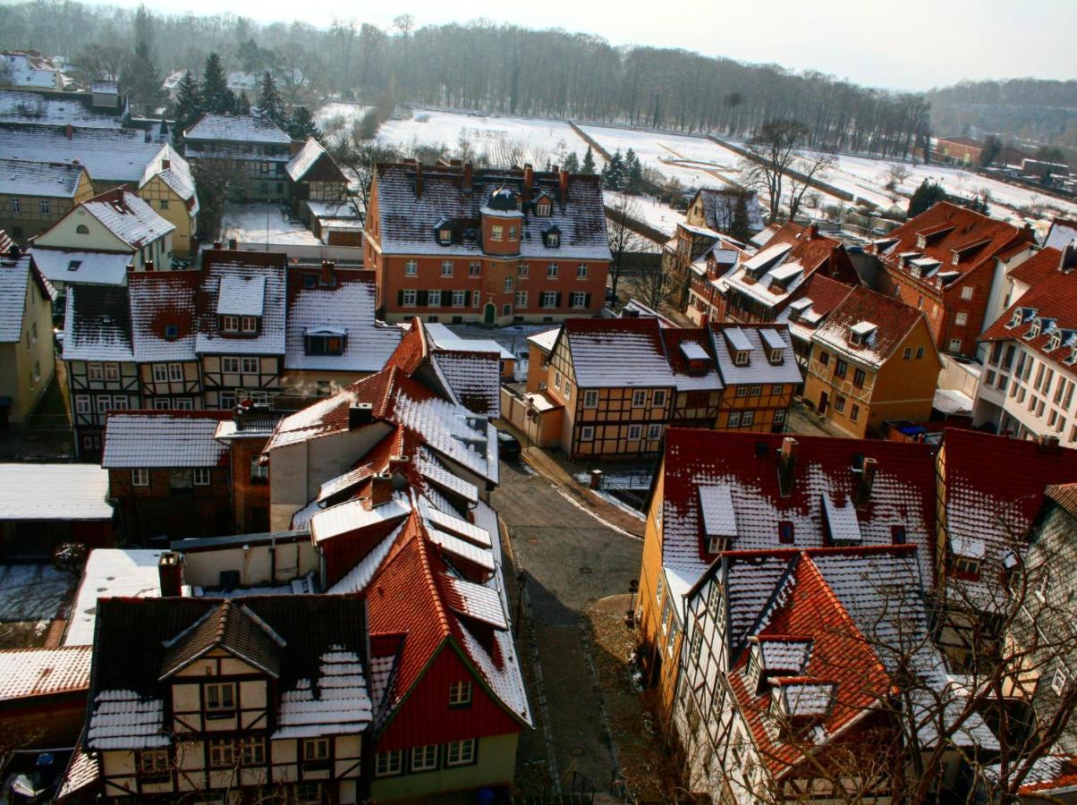Hotel Garni Tilia Quedlinburg Exterior foto